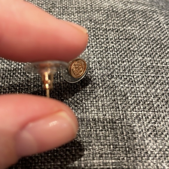Kendra Scott Dira Coin studs/earrings Roségold - Picture 2 of 4